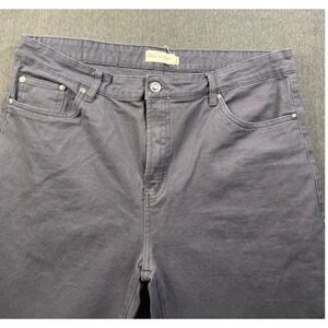 Stitches & Rivets‎ Men's Gray Cotton Blend Straight Leg Pants Size 38x32